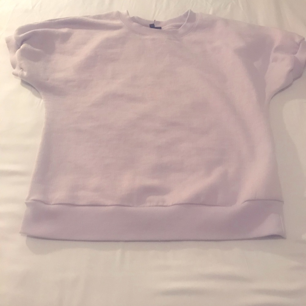 Lilac short sleeve top